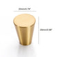 Kegleformet greb (flere størrelser) - Grebet