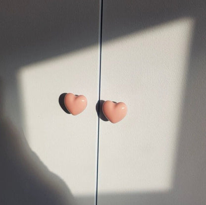Keramik hjerter - møbelknopper - Grebet