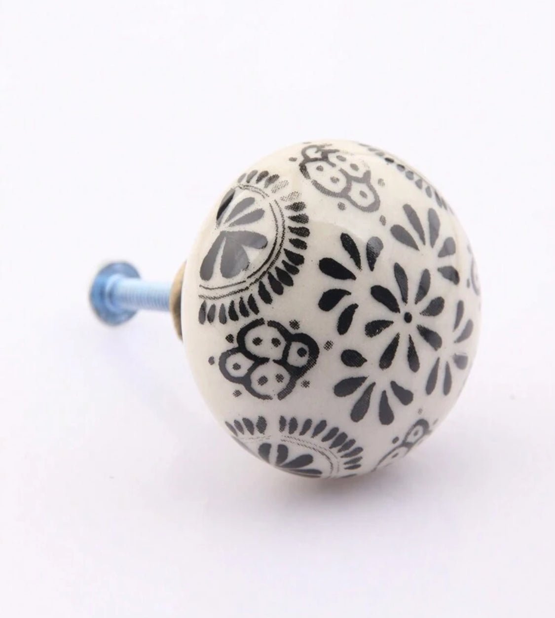 Keramik møbelknop (Ø: 39 mm) - Grebet