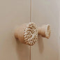 Møbelknop i rattan (Ø: 4 cm) - Grebet