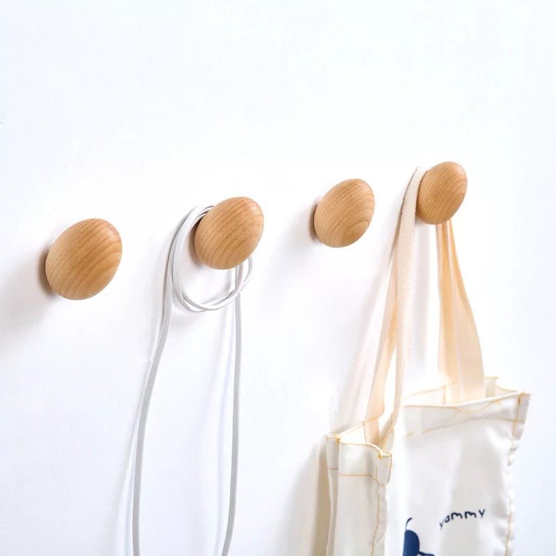 Æg knage i træ (6,5 cm) - Grebet