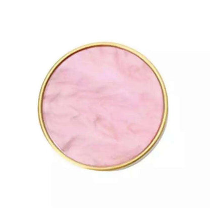 Børstet messing med lyserødt muslingemønster (Ø: 22 eller 27 mm) - Grebet