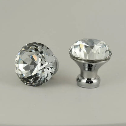 Diamantlook greb med krom base (Ø: 30 mm) - Grebet