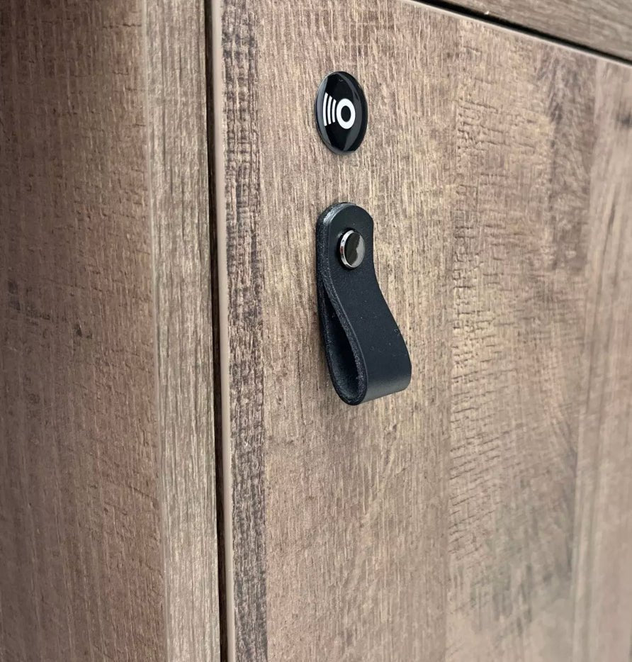 Greb i læder - sort - Grebet