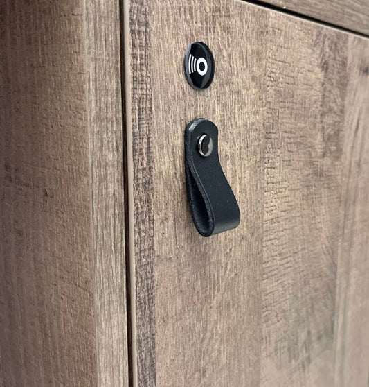 Greb i læder - sort - Grebet