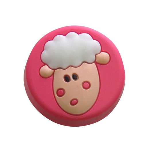 Greb med fårehoved motiv (Ø: 4 cm) - Grebet