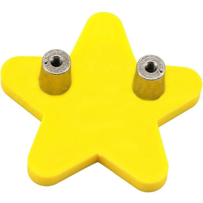 Gul gummi stjerne (CC: 32 mm) - Grebet