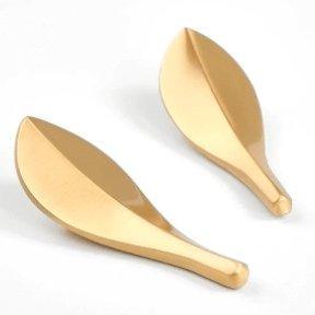 Grebet.dk Håndtag Håndtag "blad" (guld eller sort)