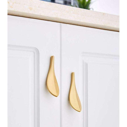 Grebet.dk Håndtag Håndtag "blad" (guld eller sort)