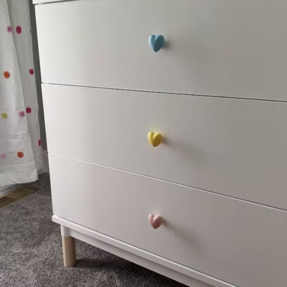 Keramik hjerter - møbelknopper - Grebet