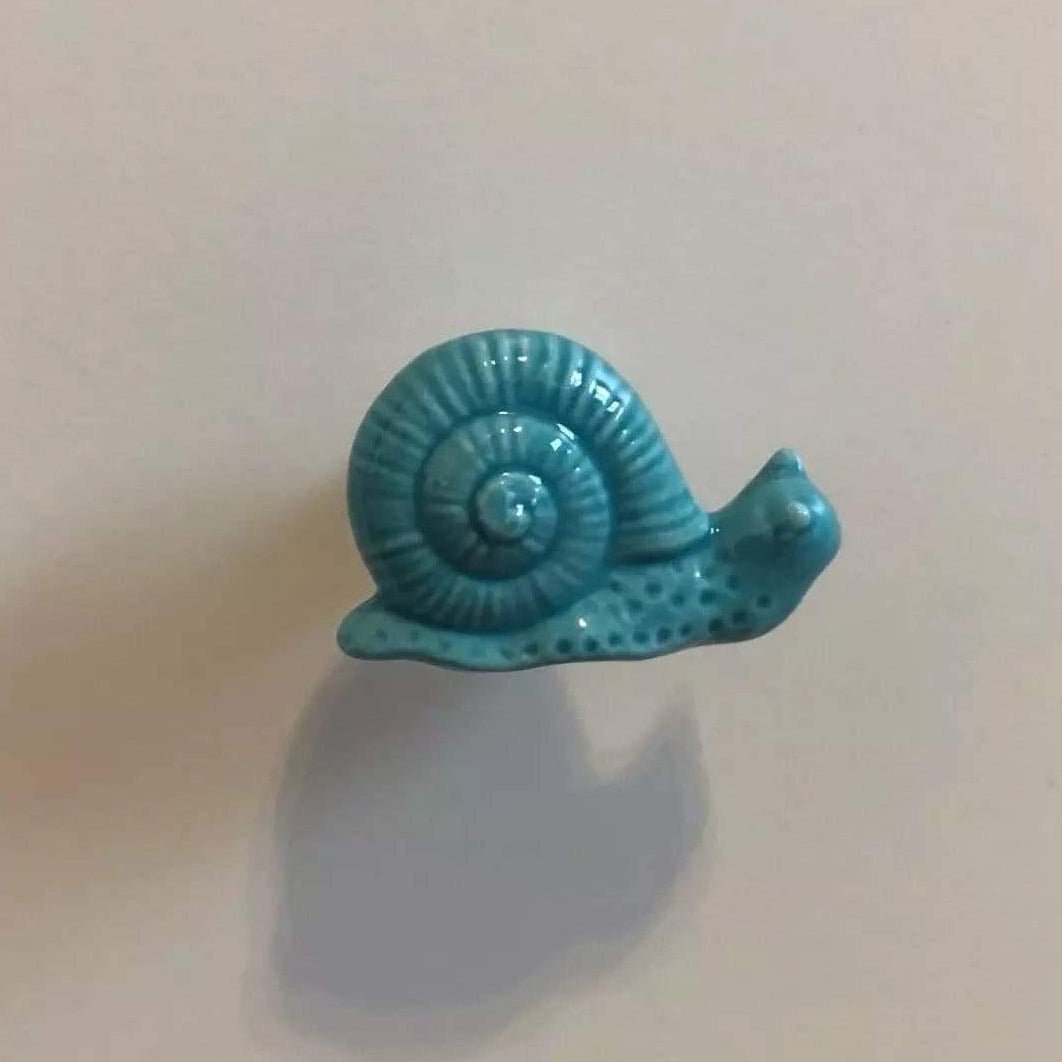 Keramik snegle møbelknopper (flere farver) - Grebet
