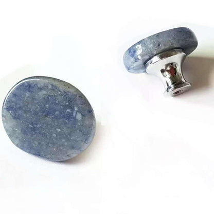 By Grebet.dk Møbelknop Krystal møbelknop (sølvfarvet hardware)