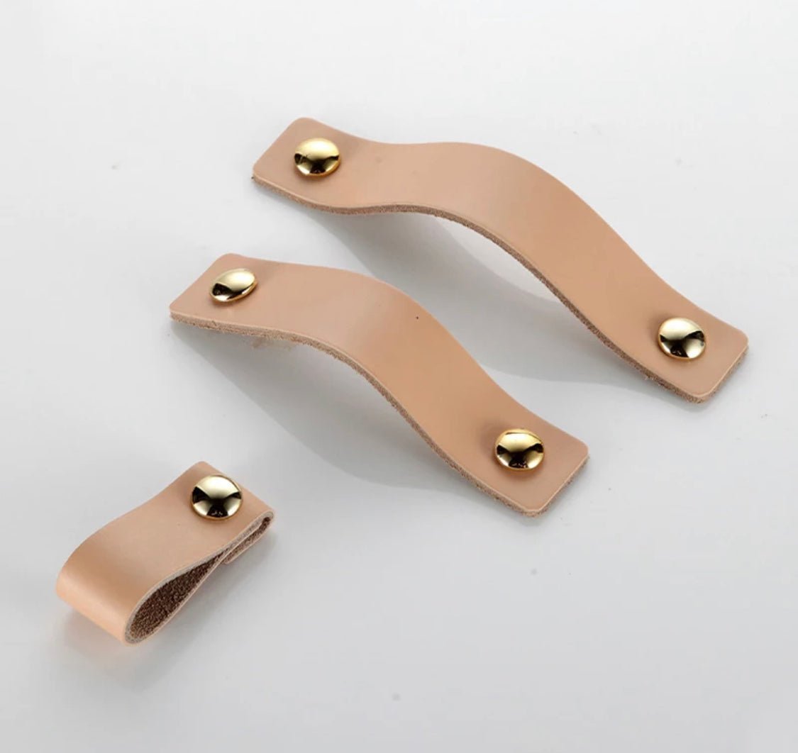 Læder håndtag (2 varianter) - Grebet