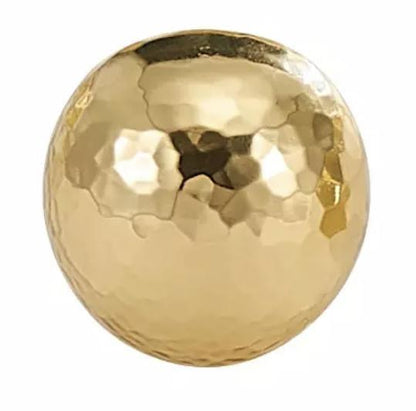 By Grebet.dk Messing møbelknop (Ø: 17,5 mm)