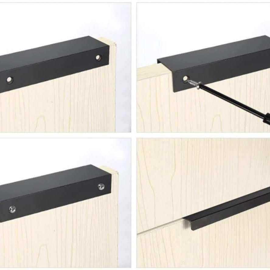 Grebet metal Metal matsort greb (flere størrelser)