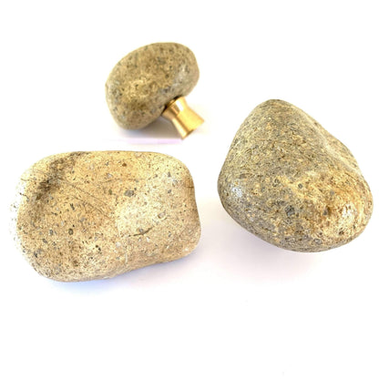 By Grebet.dk sten Møbelknop, natursten