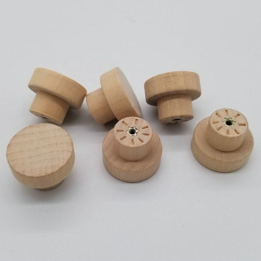 Møbelknopper i træ (Ø: 30 mm) - Grebet