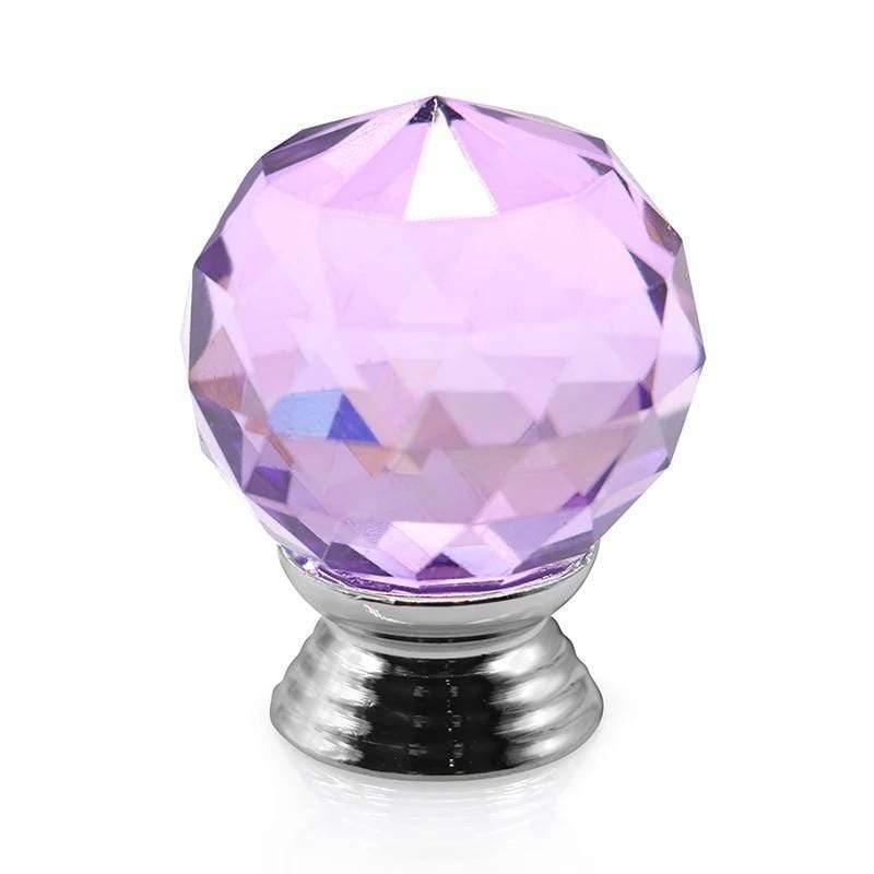 Rundt glas greb (Ø: 30 mm) flere farver 🌈 - Grebet