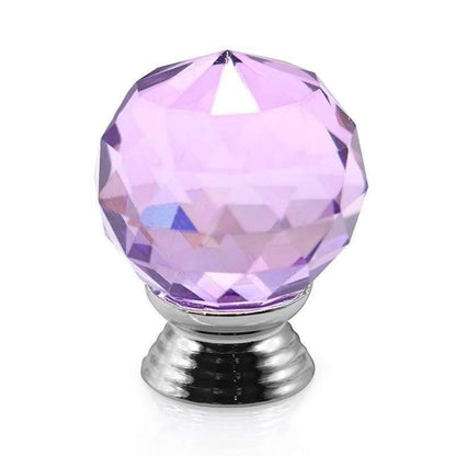 Rundt glas greb (Ø: 30 mm) flere farver 🌈 - Grebet