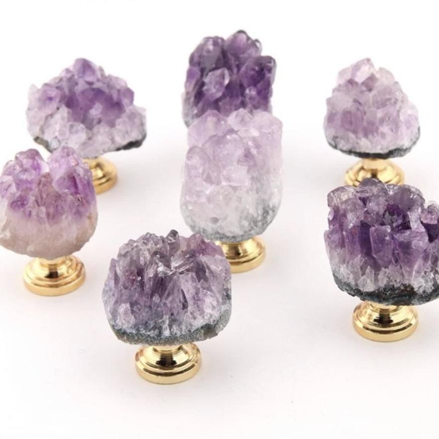 By Grebet Krystal Rustikke rå ametyster