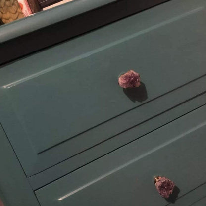 By Grebet Krystal Rustikke rå ametyster