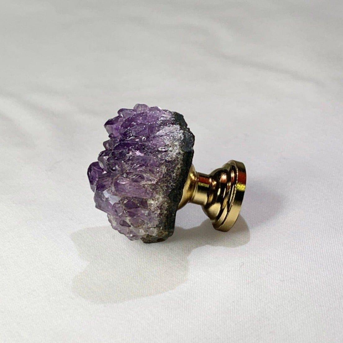 Rustikke rå ametyster (Ø: 23-29 mm) - Grebet