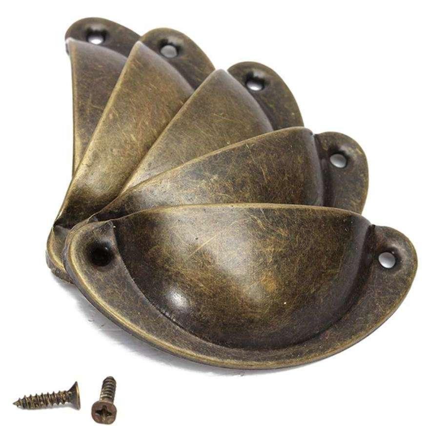 Skal håndtag (81x35 mm) CC-mål: 66 mm - Grebet