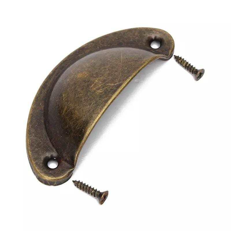 Skal håndtag (81x35 mm) CC-mål: 66 mm - Grebet