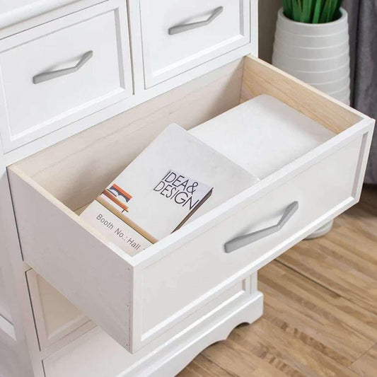 Sølvgrå letbørstede håndtag (CC-mål: 96 mm) - Grebet