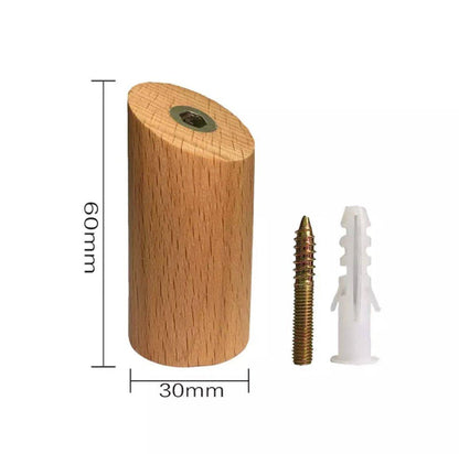 Træ knage (6, 8 eller 10 cm) - Grebet