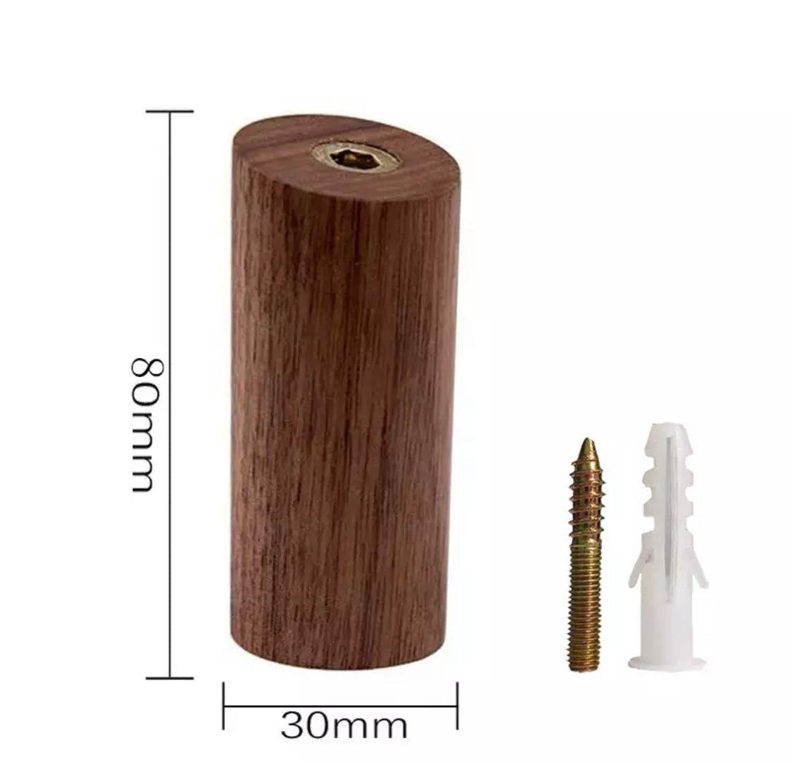 Træ knage (6, 8 eller 10 cm) - Grebet